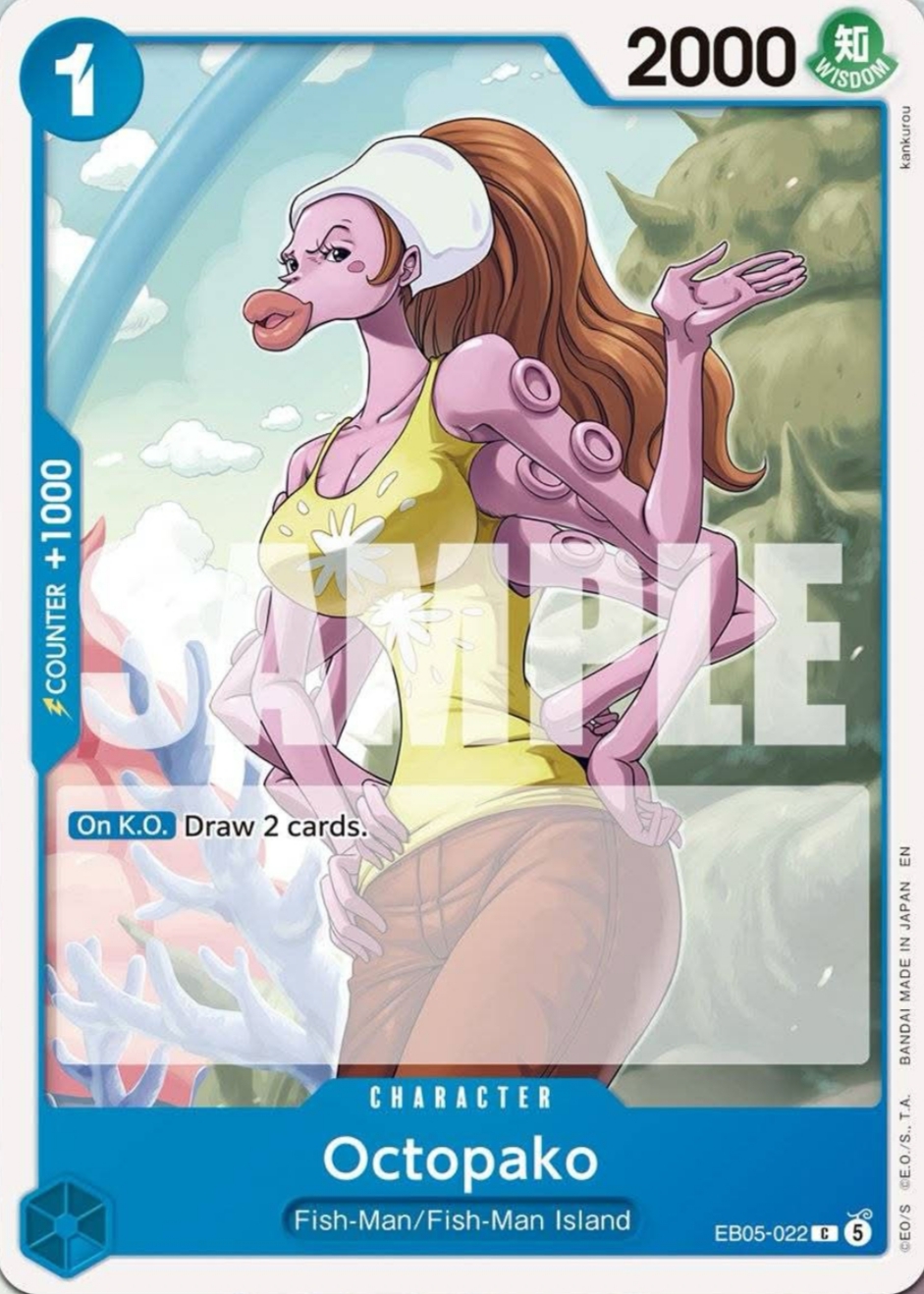 EB05-022 Octopako card